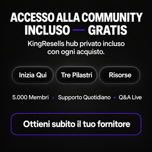Accesso Fornitore Mazze da Golf  — Lista Fornitori Verificati